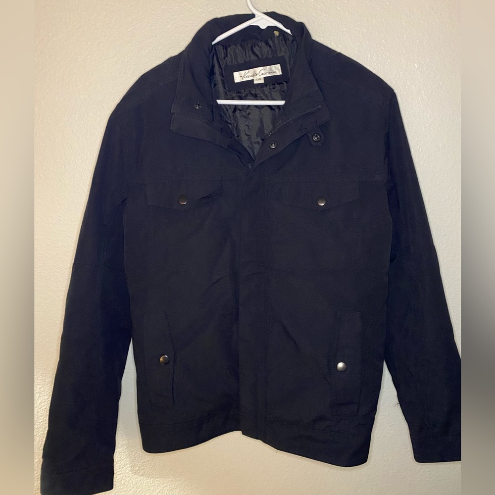 Men’s Black Kenneth Cole Utility Jacket